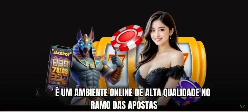Aplicativo móvel 9f para iOS e Android